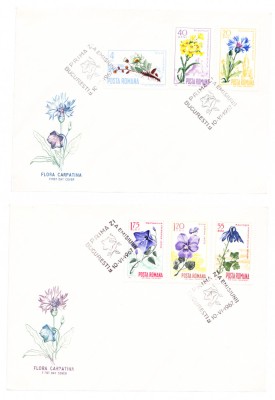 TSV$ - FDC 1967 LP 649 FLORA CARPATINA foto