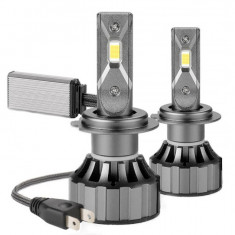 Set 2 Bec LED H4 V20 12000LM Canbus, Alb rece, 120W