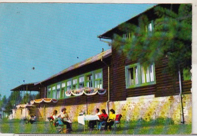 bnk cp Muntele Semenic - Cabana Crivaia - circulata foto