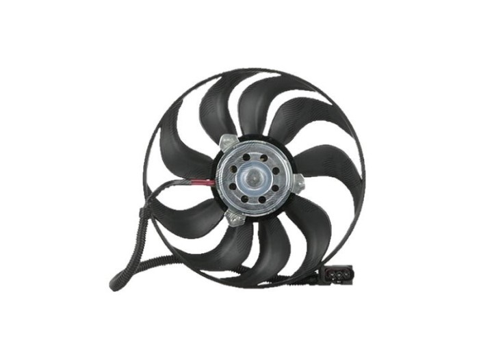 Ventilator radiator GMV Audi A3 (8L), 1996-2003; TT (8n3); Seat Leon (1m1), Toledo 2 (1m2); Vw Bora (1j2), Golf 4 (1j1); diametru 290 mm; putere 220/