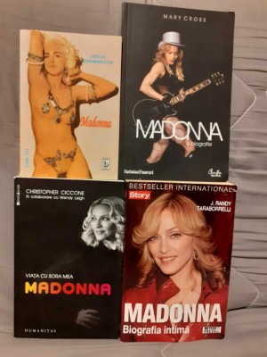 MADONNA-TARABORRELLI/CROSS/CICCONE/EDENHOFER (4 VOL) foto