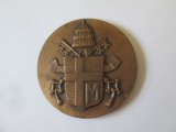 Rara! Medalie UNESCO Franta,vizita papei Ioan Paul al II-lea la Paris 2.06.1980, Europa