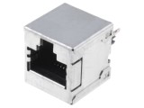 Soclu RJ45 8P8C Cat 5e Ecranat Aurit