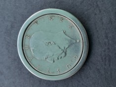 Brosa cu moneda de argint - 2 Kronor 1938, Suedia - A 3284