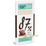 Ciocolata Intens Amaruie 87% cu Indulcitor Stevie Sweet&amp;Safe 90g