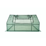 Sera pentru rasaduri Leziter 180x140x94 cm, verde, cu folie si cadru stabil