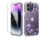 Husa GVIEWIN iPhone 14 Pro Max 6.7 2022 + Folie protectie sticla securizata si lentila camera - RESIGILAT