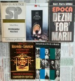 Lucian Boia Jocul cu trecutul + Cathala Epoca dezinformarii + James Lull Manipularea prin informatie + Gerhard Prause Falsuri + Propaganda politica