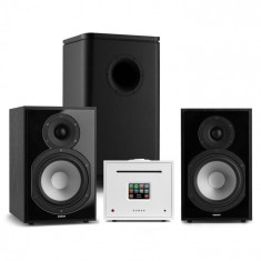 Numan Unison Reference 802 Edition, sistem stereo, amplificator, boxe, negru / alb foto