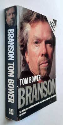Branson - Tom Bower, fully updated, Fourth Estate/Harper Collins, 2001 paperback foto