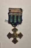 Crucea Comemorativa 1916 1918 cu Baretele Oituz , Ardeal si Carpati