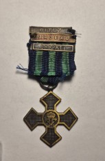 Crucea Comemorativa 1916 1918 cu Baretele Oituz , Ardeal si Carpati