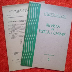 Revista de fizica si chimie cu supliment - nr. 5 din 1987