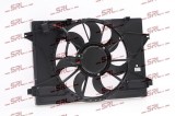 Ventilator radiator Genesis Gv60 21-; Hyundai Ioniq 5 21-, Ioniq 6 22-; Kia Ev6 21-, motor: EV, 77,4 kWh battery, SRLine, 25380GI100