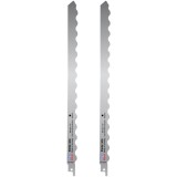 Wilpu RWM 300 - Set panze fierastrau sabie HCS/CV 300 mm - dinti/inch dantura ondulata 2 bucati