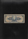 Rar! Brazilia 5 cruzeiros 1943 seria058649 semnatura autograf