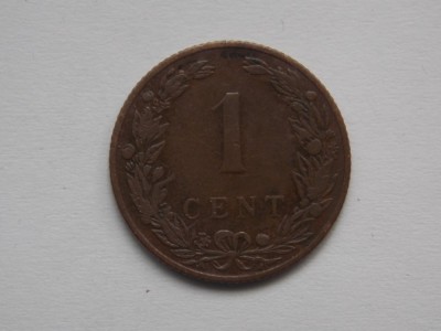 1 CENT 1905 OLANDA foto