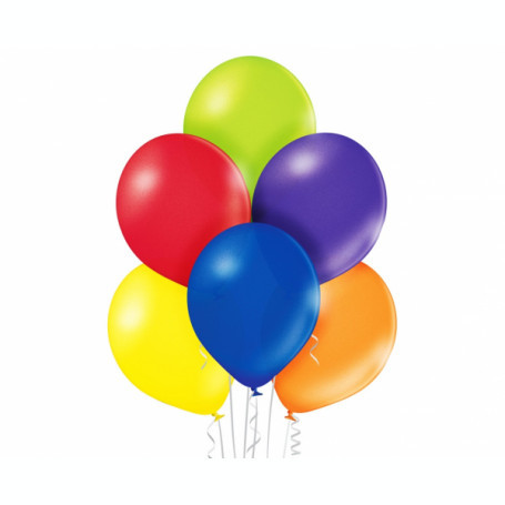 Set 100 baloane asortate multicolor 30 cm B105