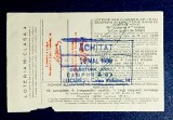 Bilet loterie Romania 1938