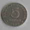 5 rupiah 1970 INDONEZIA