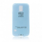 HUSA SILICON ULTRA SLIM SAM GALAXY S5 MINI G800 ALBASTRU