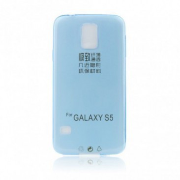 HUSA SILICON ULTRA SLIM SAM GALAXY S5 MINI G800 ALBASTRU