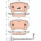 TRW GDB1902 COTEC set placute frana,frana disc