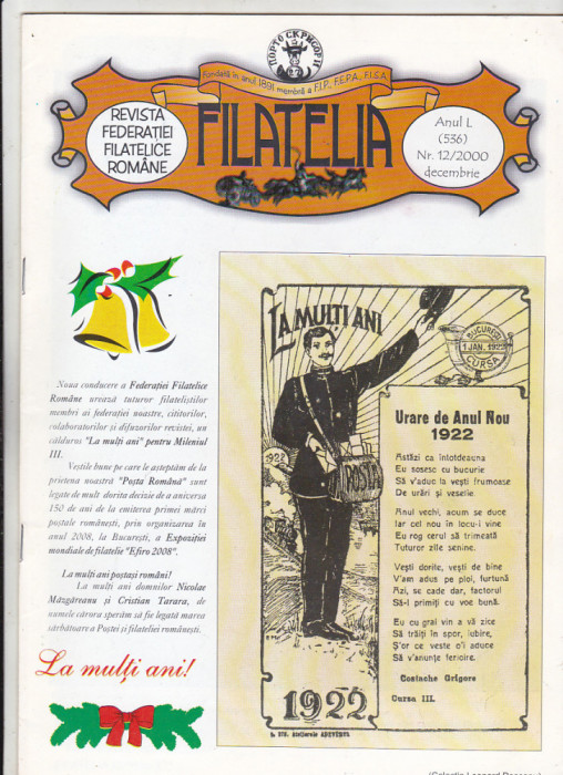 bnk rev Revista Filatelia nr 12/2000