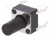 Microintrerupator, 6x6mm, OFF-(ON), SPST-NO, SCHURTER - 1301.9306