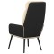 Scaun de relaxare, crem, material textil - 4