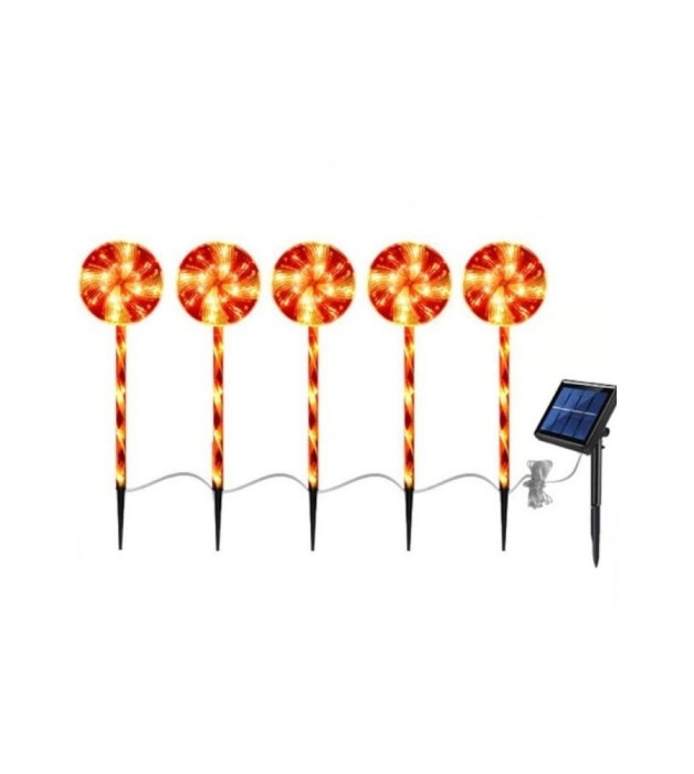 Set 5 Lampi solare model Acadea 43 cm