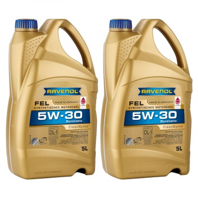 Pachet 10 Litri ulei Ravenol FEL 5W30 foto