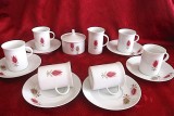 SET PORTELAN ROSENTHAL WERDER 1957 CESTI CAFEA FARFURII LETIERA ZAHARNITA