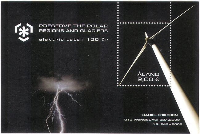 Aland (Finlanda) 2009 - Regiunile Polare si ghețarii, colita neuzata