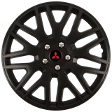 Set 4 Capace Roti 16 inchi (R16) Dakar Negru, Compatibile Cu Mitshubisi