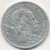 1 FORINT 1877 deteriorat ( &rdquo;nasture&rdquo; )., Europa