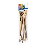 Accesorii creatie - sarma plusata, maro, 30cm, set 20 buc, Fiorello, GR-CH022 / 170-2611