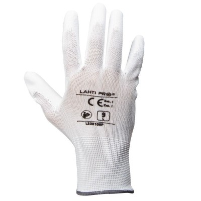 MANUSI POLIURETAN CU POLIESTER / DESCHIS - 8, LAHTI PRO, L230108P foto