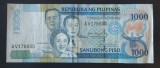 Bancnota Filipine - 1000 Piso 2002 - Rara