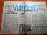 Ziarul adevarul 20 martie 1990-articolul &quot;bunavointa care slabeste leul &quot;