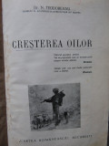 CRESTERA OILOR - N. Teodoreanu (autograf) - Cartea Romaneasca, 1937, 269 p.