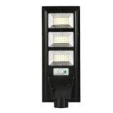 Lampa solara stradala eMazing, cu telecomanda, senzor de miscare si lumina, suport prindere, 144 LED-uri, IP65, ABS, 8AH, 150W, temperatura culoare 65