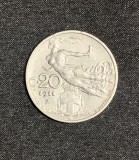 Moneda 20 centesimi 1911 Italia