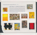 SUA-2010-EXPRESIONISTI ABSTRACTI-Bloc nedantelat 10 timbre de 44 centi-, Nestampilat