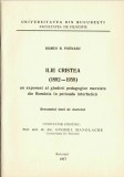 C9750N Romeo R Poenaru, Ilie Cristea (1892-1958) un exponent al g&acirc;ndirii ... rezumat teza doctorat 1977 + invitație semnată olograf George Ciucu