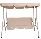 Cumpara ieftin Leagan gradina bej 170 x 110 x 153 cm