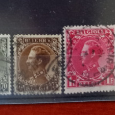 TS21 - Timbre serie Belgia 1934 M393-395