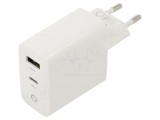 Alimentator Pulsatoriu GEMBIRD 5V DC 3A 30W Alb Plug-in