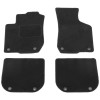 Set covorase auto mocheta Velor AUDI A3 (8L), 01.1996-04.2003, negru,