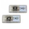 Set 2 Logo Portiere Peugeot 407,307, 306, 207, 206, 1007, 408, 508, 5008, 607